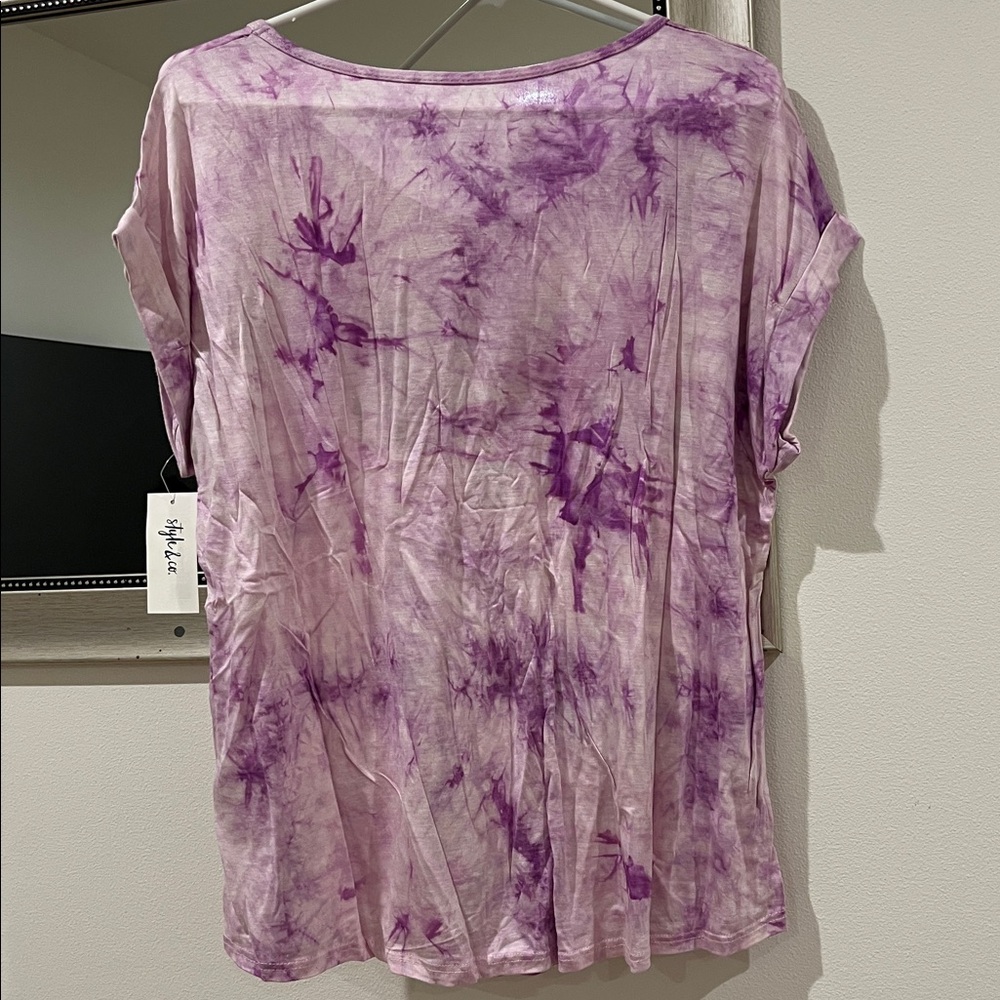 Style & Co Good Vibes Tee - Picture 8 of 10